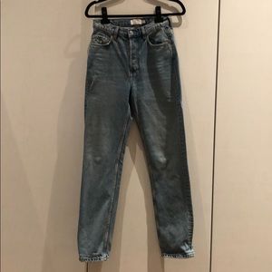& other stories straight leg jeans